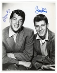 Dean Martin & Jerry Lewis 11'' x 14'' Signed Photo